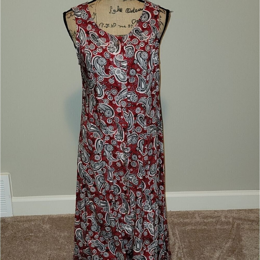 NWOT Koret mixed print maxi dress